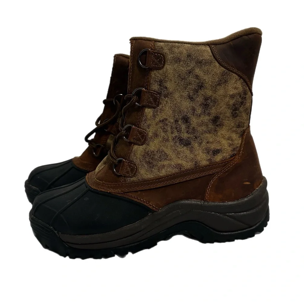 3M Thinsulate Men's Brown and Black Snow Boots